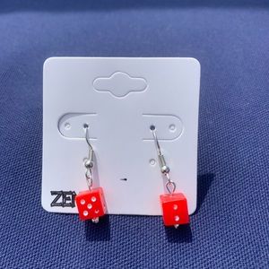 These are homage dice earrings!!